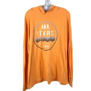 League XXL 2XL Texas Hooded T-Shirt Cowboys Rangers